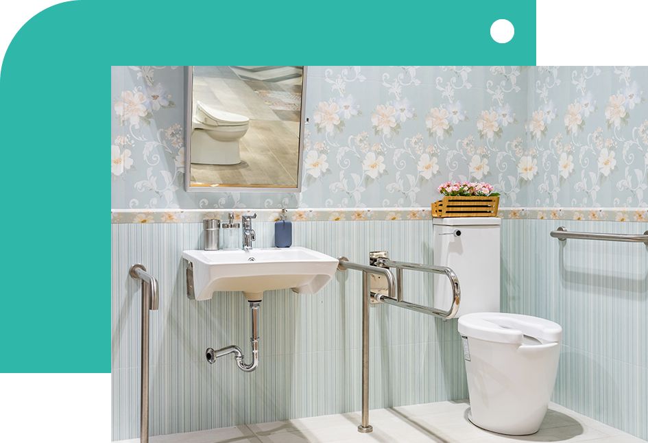 Rénovation de salle de bain PMR à Montaigu 